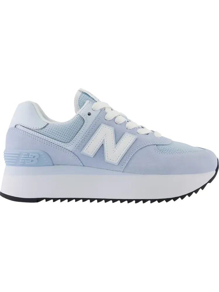 Кроссовки Wmns 574+ 'Light Chrome Blue' — изображение 1 из 1, синий