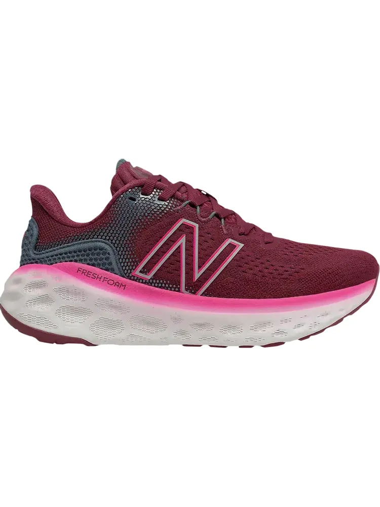 Кроссовки New Balance Wmns Fresh Foam More v3 'Garnet Pink Glow' — изображение 1 из 1, розовый