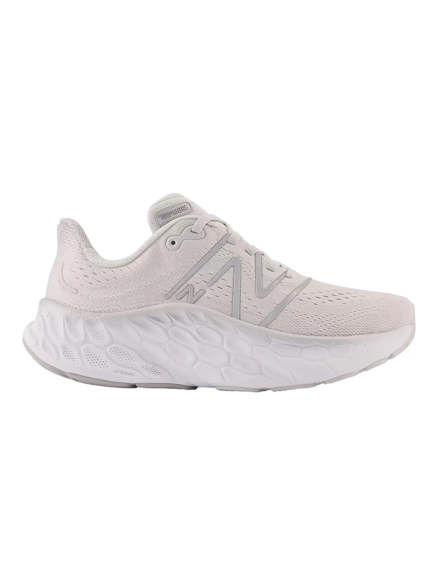 Кроссовки New Balance Fresh Foam X More v4 — изображение 1 из 6, серый/белый