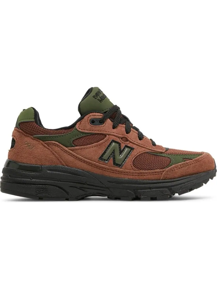 Кроссовки New Balance Aimé Leon Dore x Wmns 993 Made In USA 'Beef & Broccoli' — изображение 1 из 8, коричневый