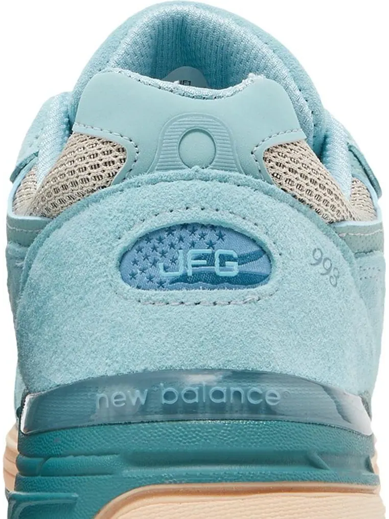 Кроссовки New Balance Joe Freshgoods x Wmns 993 Made in USA 'Performance Art - Arctic Blue' — изображение 7 из 8, синий