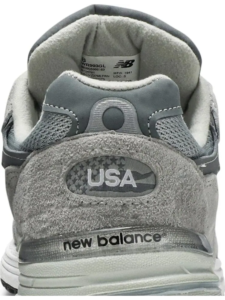 Кроссовки New Balance 993 Made in USA 'Grey' — изображение 7 из 8, серый