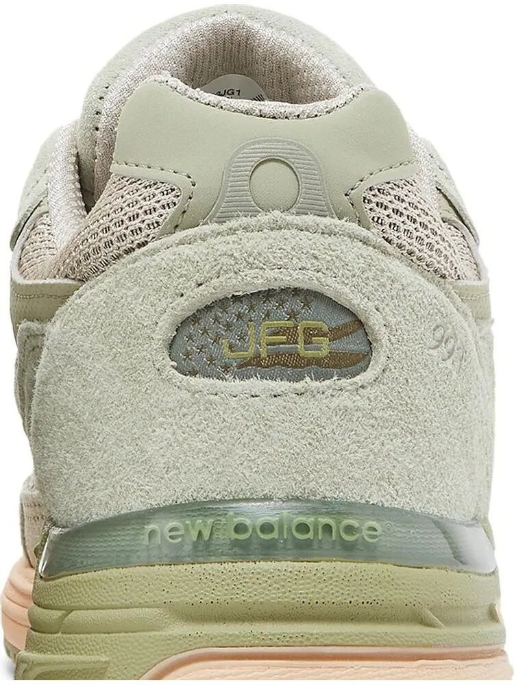 Кроссовки New Balance Joe Freshgoods x Wmns 993 Made in USA 'Performance Art - Sage' — изображение 7 из 9, зеленый