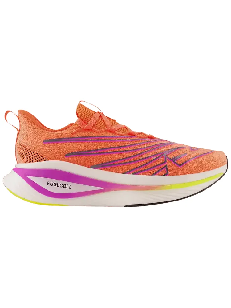 Кроссовки New Balance Wmns FuelCell SuperComp Elite v3 Wide 'Neon Dragonfly Cosmic Rose' — изображение 1 из 1, оранжевый