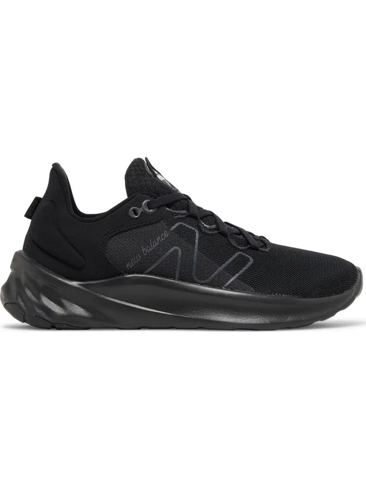 Лимитированные кроссовки New Balance Wmns Fresh Foam Roav v2 'Black Magnet' — изображение 1 из 8, черный