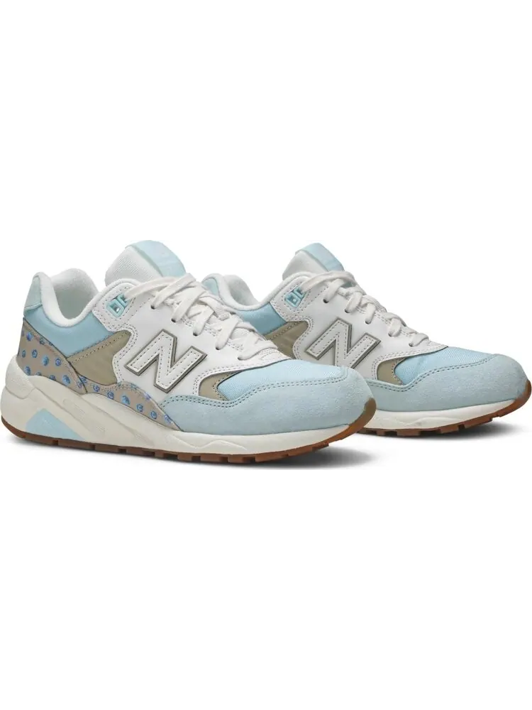Кроссовки New Balance Wmns 580 'Baby Blue Floral' — изображение 8 из 8, синий