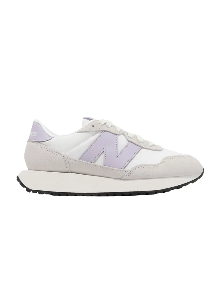 Кроссовки New Balance Wmns 237 'White Light Purple' — изображение 1 из 1, белый/светлый фиолетовый