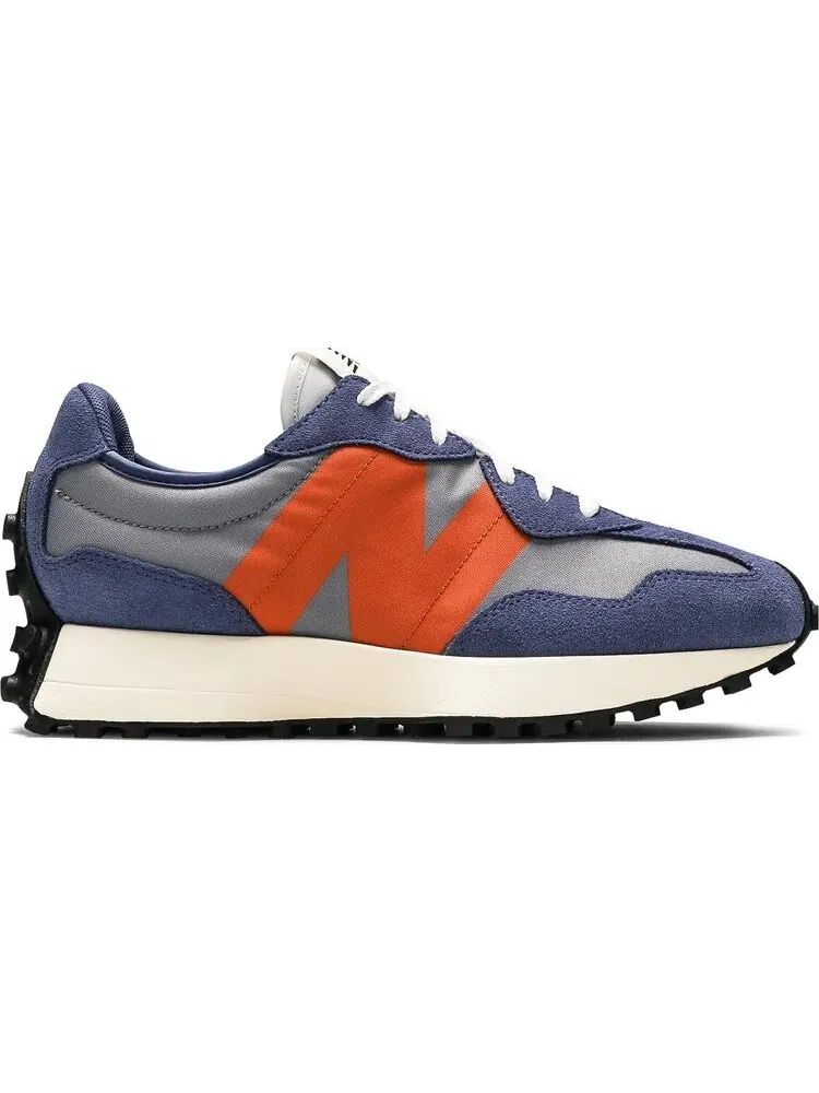 Кроссовки New Balance Wmns 327 'Magnetic Blue Varsity Orange' — изображение 1 из 8, синий