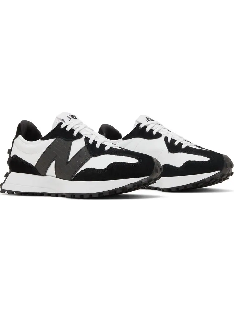 Кроссовки New Balance Wmns 327 'Black White Crocodile' — изображение 8 из 8, черный