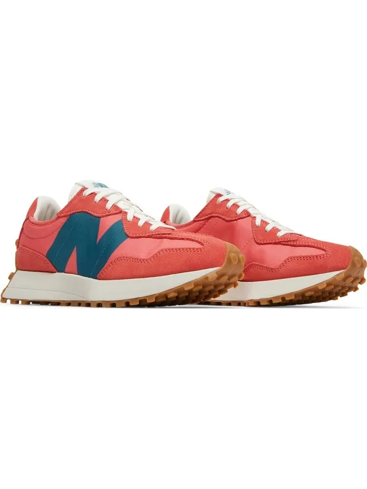 Кроссовки New Balance Wmns 327 'Red Teal' — изображение 8 из 8, красный