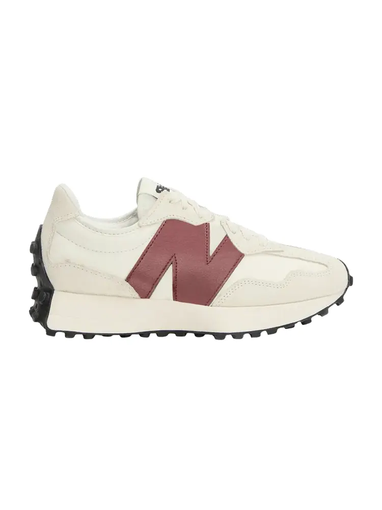 Кроссовки New Balance Wmns 327 'White Dark Red' — изображение 1 из 1, белый/темный красный