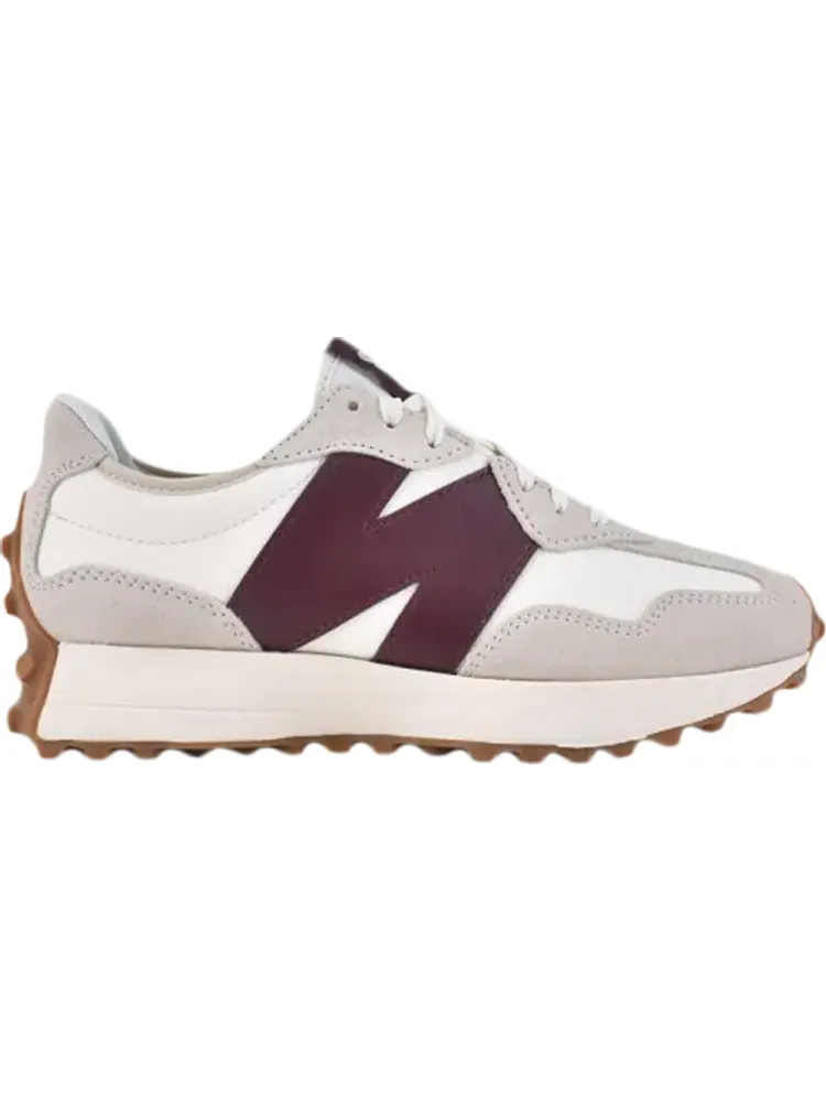 Кроссовки New Balance Wmns 327 'White Dark Red' — изображение 1 из 1, белый