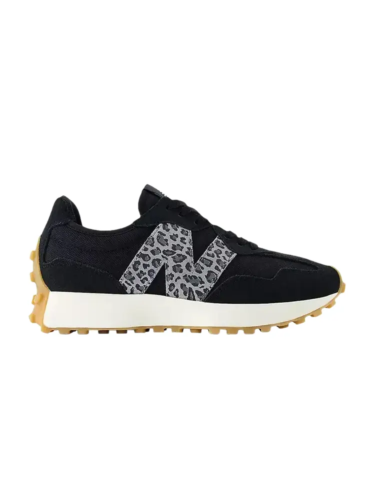 Кроссовки New Balance Wmns 327 'Black Leopard' — изображение 1 из 1, черный