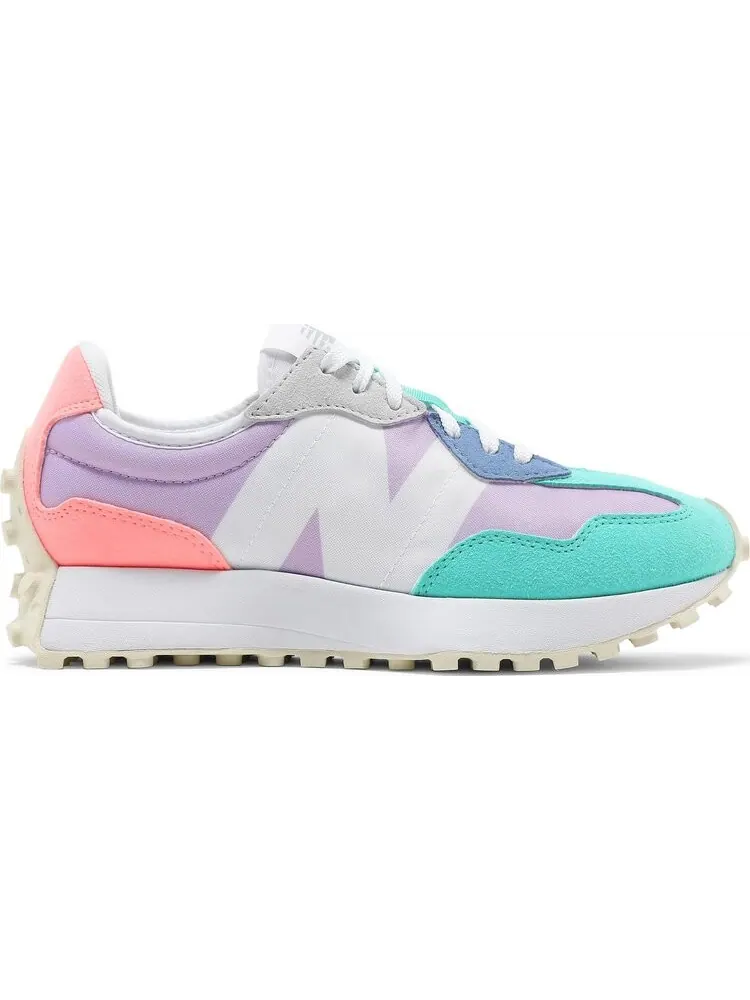 Кроссовки New Balance Wmns 327 'Dark Violet Summer Jade' — изображение 1 из 8, фиолетовый
