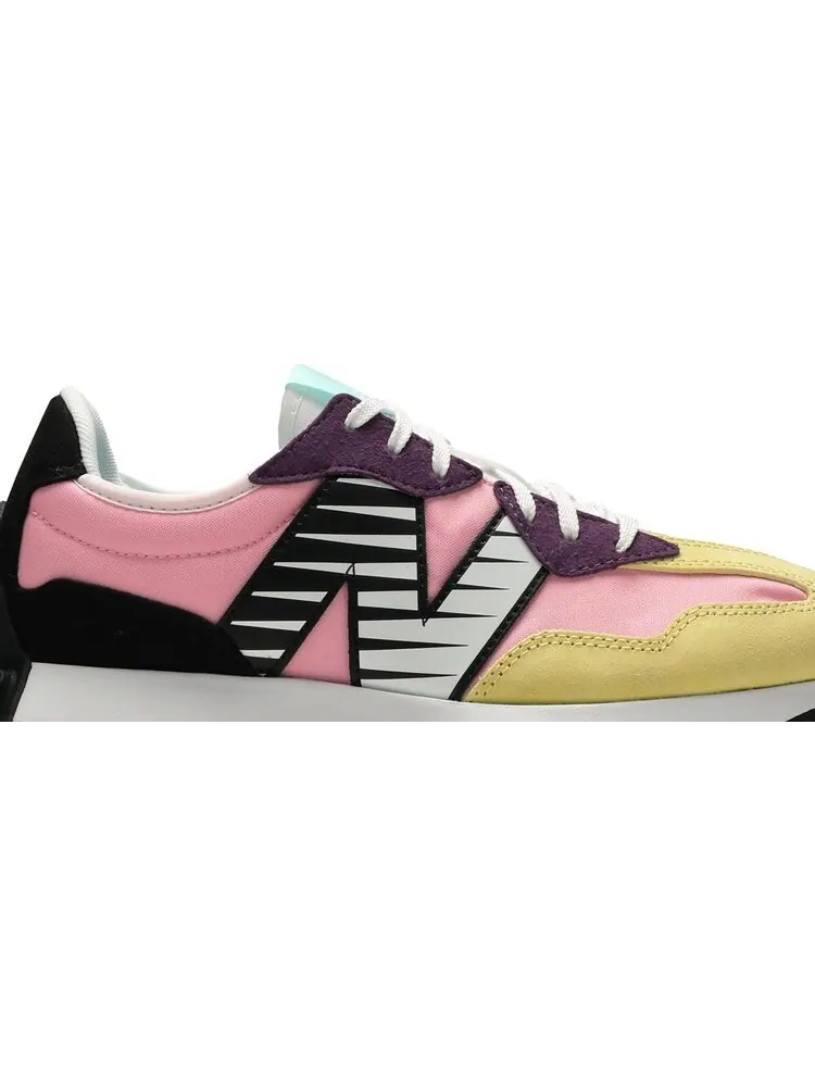 Кроссовки New Balance Foot Locker x Wmns 327 'Collective - Pink' — изображение 2 из 8, розовый