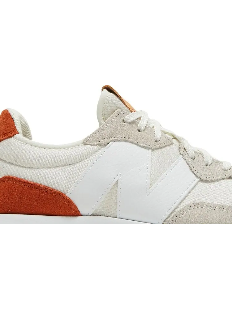 Кроссовки New Balance 327 — изображение 2 из 8, кремовый/оранжевый