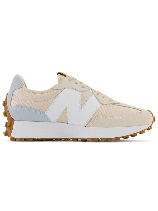 Кроссовки New Balance 327 — изображение 2 из 4, кремовый/белый