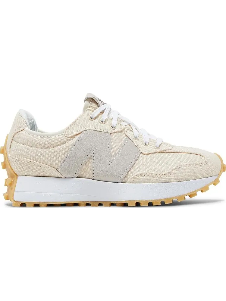 Кроссовки New Balance Wmns 327 'White' — изображение 1 из 8, бежевый