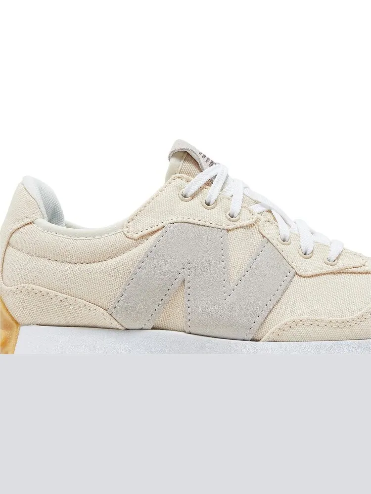 Кроссовки New Balance Wmns 327 'White' — изображение 2 из 8, бежевый