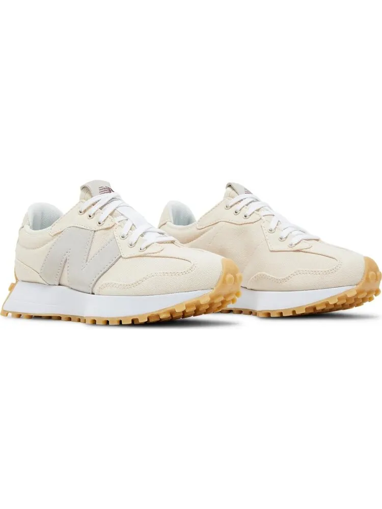 Кроссовки New Balance Wmns 327 'White' — изображение 8 из 8, бежевый