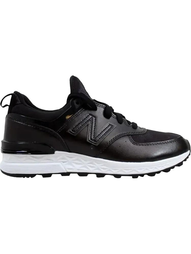 Кроссовки New Balance Wmns 574 Sport 'Black White' — изображение 1 из 1, черный