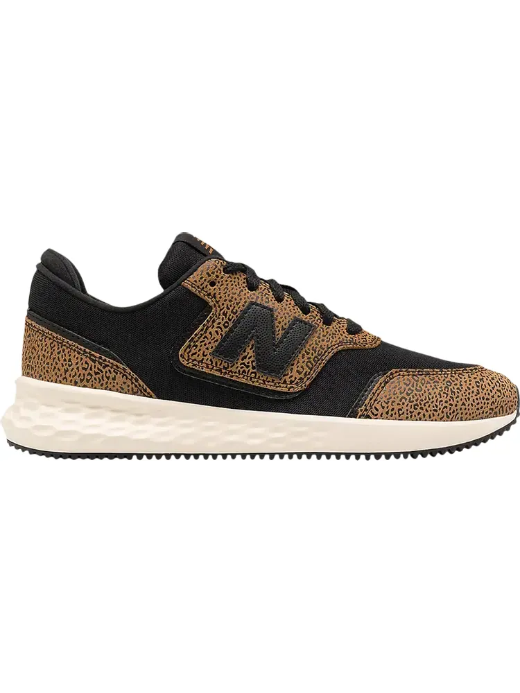 Кроссовки New Balance Wmns X-70 'Cheetah Print - Workwear Black' — изображение 1 из 1, коричневый