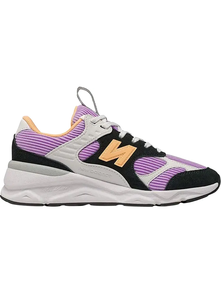 Кроссовки New Balance Wmns X-90 Reconstructed 'Black Dark Violet Glow' — изображение 1 из 1, черный