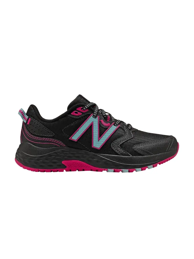 Кроссовки New Balance Wmns 410v7 'Black Pink Glow' — изображение 1 из 1, черный/синий/розовый