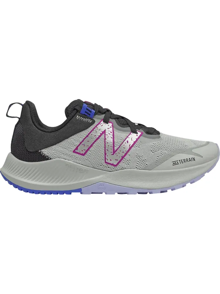 Кроссовки New Balance Wmns Nitrel v4 'Light Aluminum Poisonberry' — изображение 1 из 1, серый