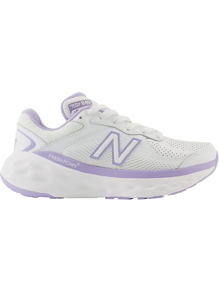 Кроссовки Wmns Fresh Foam X 840F 'White Lilac Glow' — изображение 1 из 1, белый