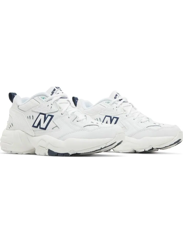 Кроссовки New Balance Wmns 608 'White Navy' — изображение 8 из 8, белый