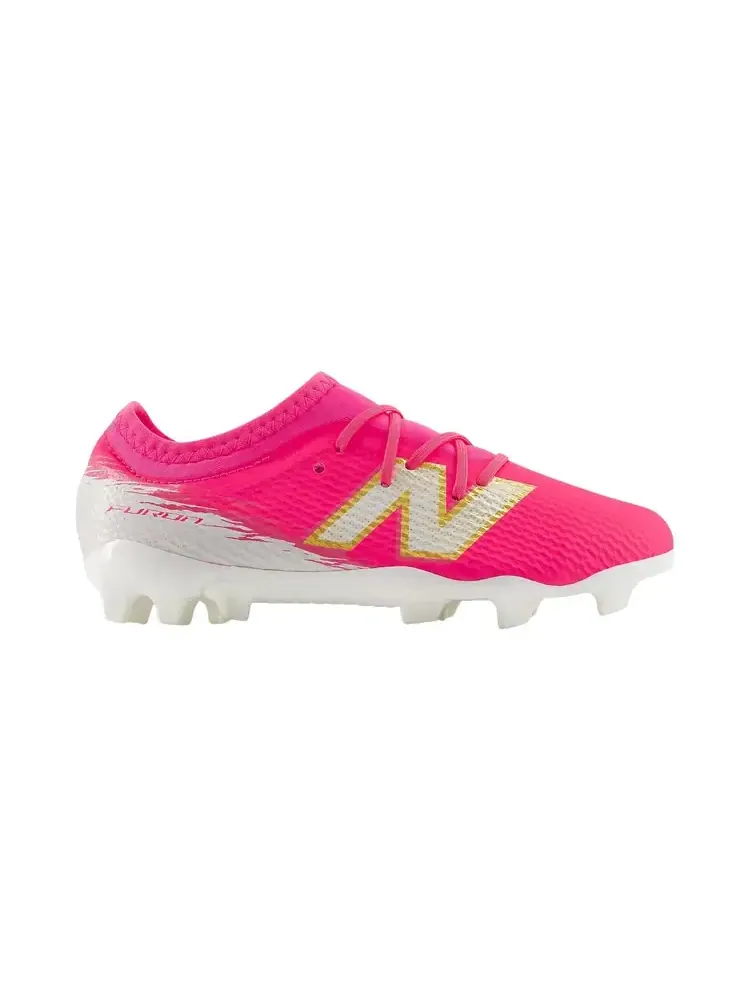 Кроссовки New Balance Furon Team FG V8 Little Kid 'Pink Heat Sea Salt' — изображение 1 из 1, розовый
