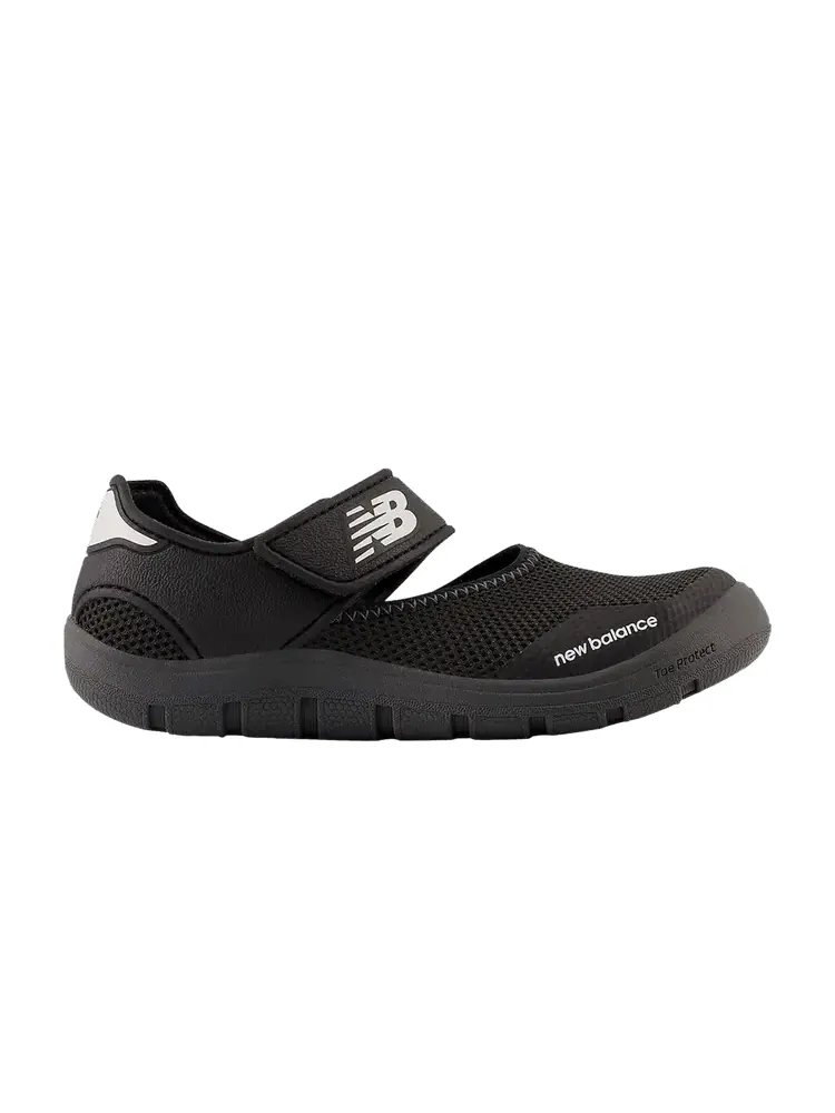 Кроссовки 208v2 Hook & Loop Sandal Big Kid Wide 'Black White' — изображение 1 из 1, белый