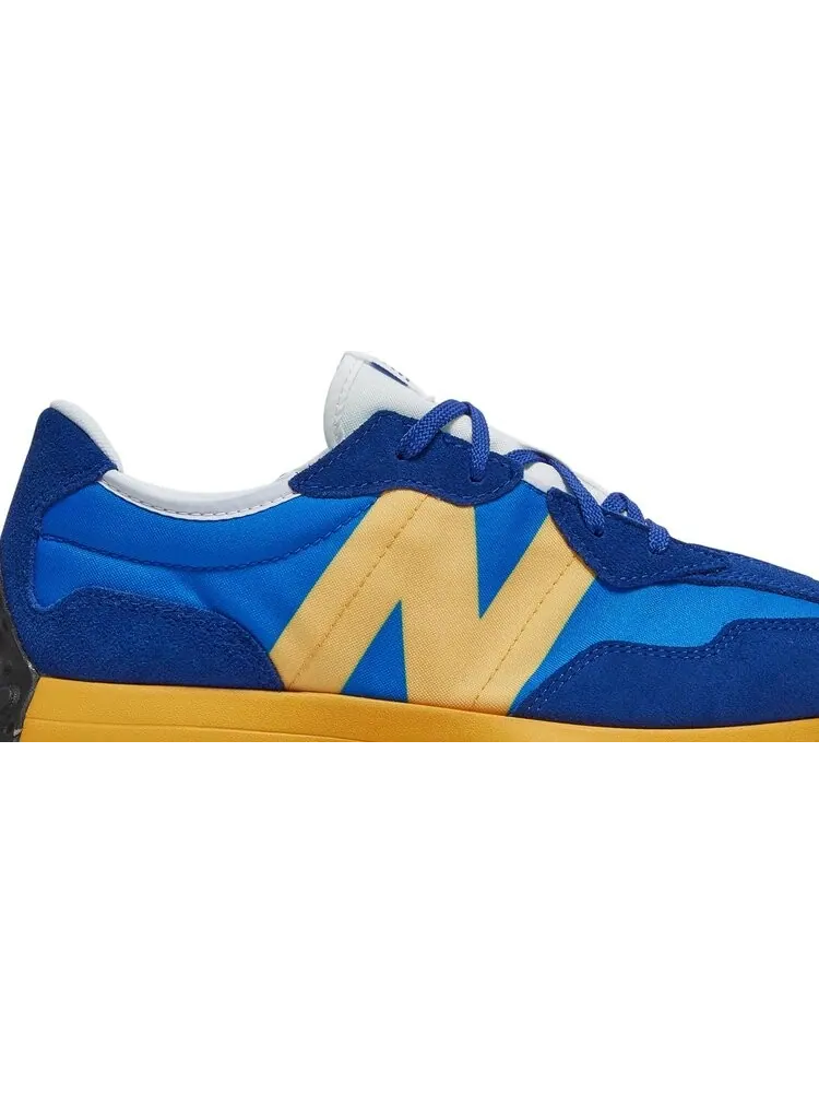 Кроссовки New Balance 327 Kids 'Marine Blue Orange' — изображение 2 из 8, синий