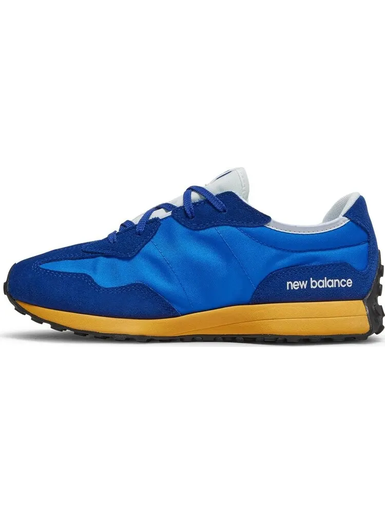Кроссовки New Balance 327 Kids 'Marine Blue Orange' — изображение 3 из 8, синий
