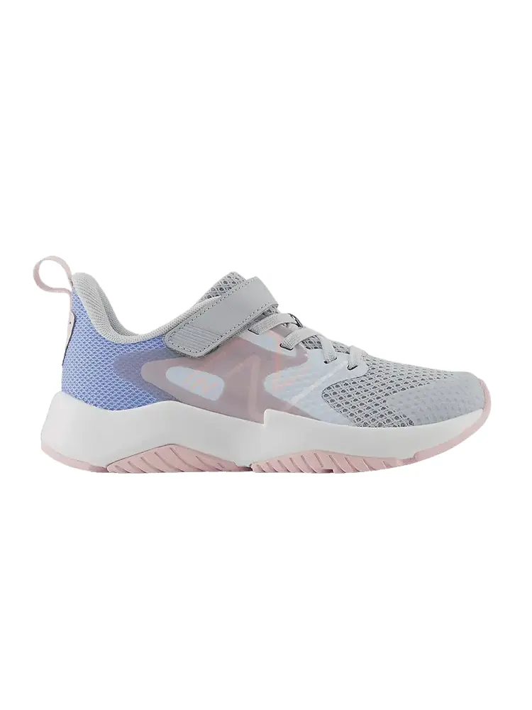 Кроссовки New Balance Rave Run v2 Bungee Lace Top Strap Big Kid Wide 'Bright Sky Rose Sugar' — изображение 1 из 1