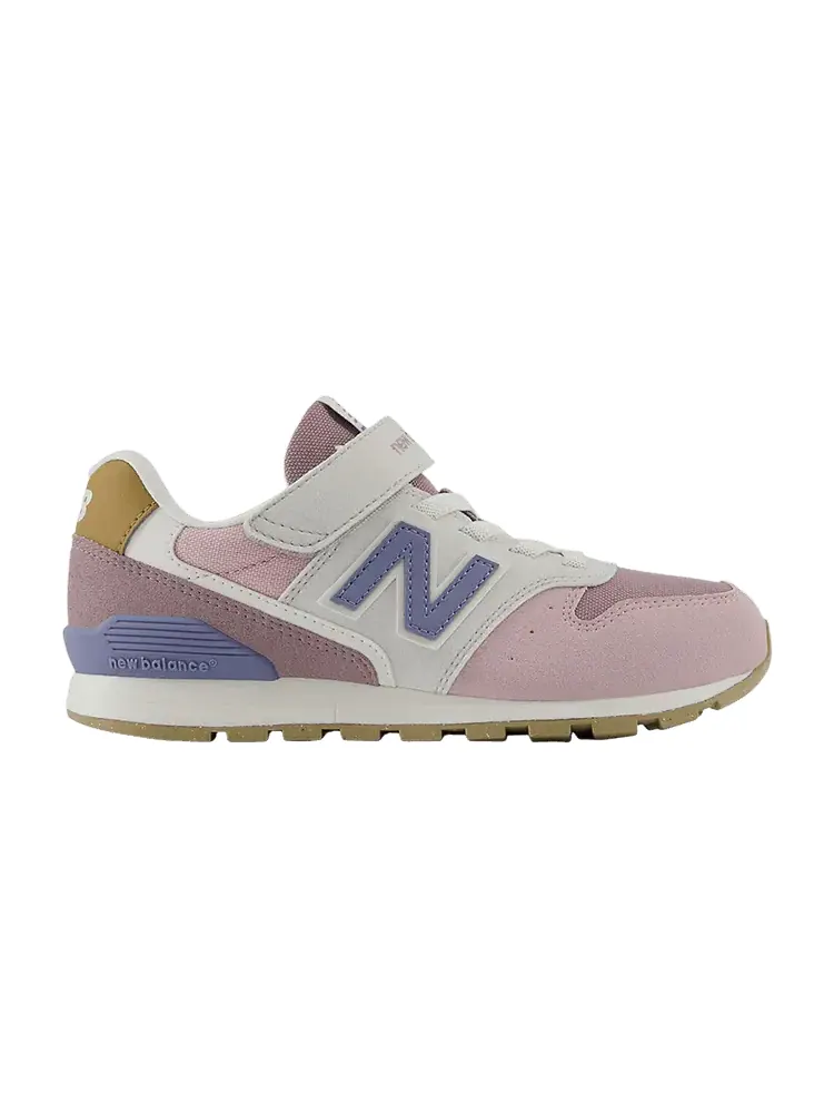 Кроссовки New Balance 996 Hook & Loop Little Kid Wide 'Twilight Haze Dusk Shower' — изображение 1 из 1, серебристый