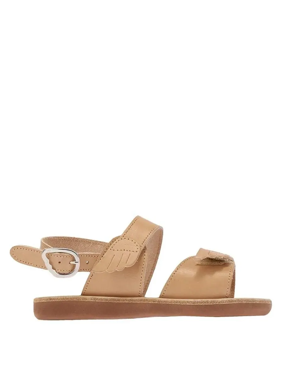 Детские сандалии Ancient Greek Sandals Iliada с мягкой открытой носочной частью — коричневый