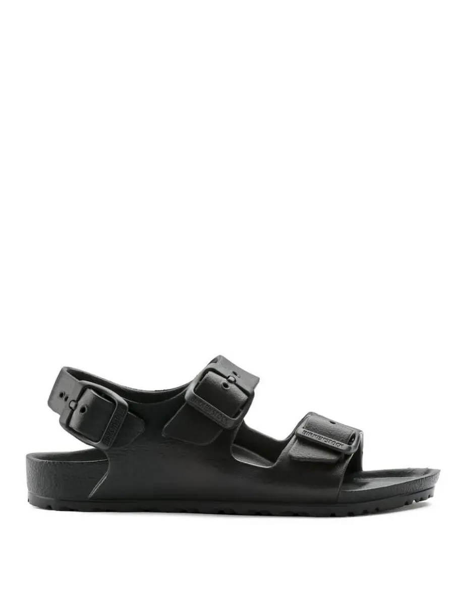 Детские сандалии Birkenstock Milano Eva с ремешком — черный