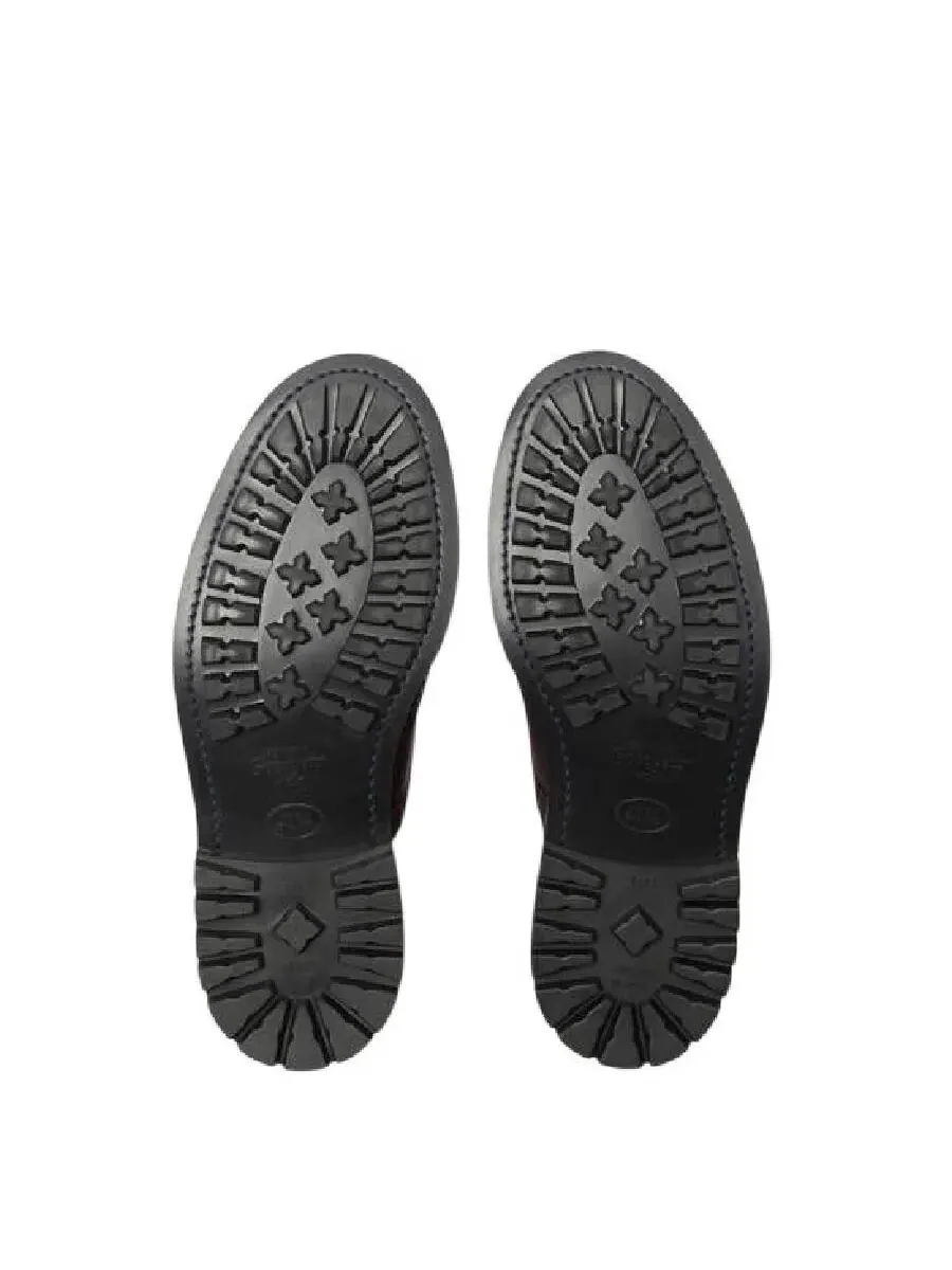 Броги с миндалевидным носком Burberry x Tricker’s — изображение 5 из 5, баклажан