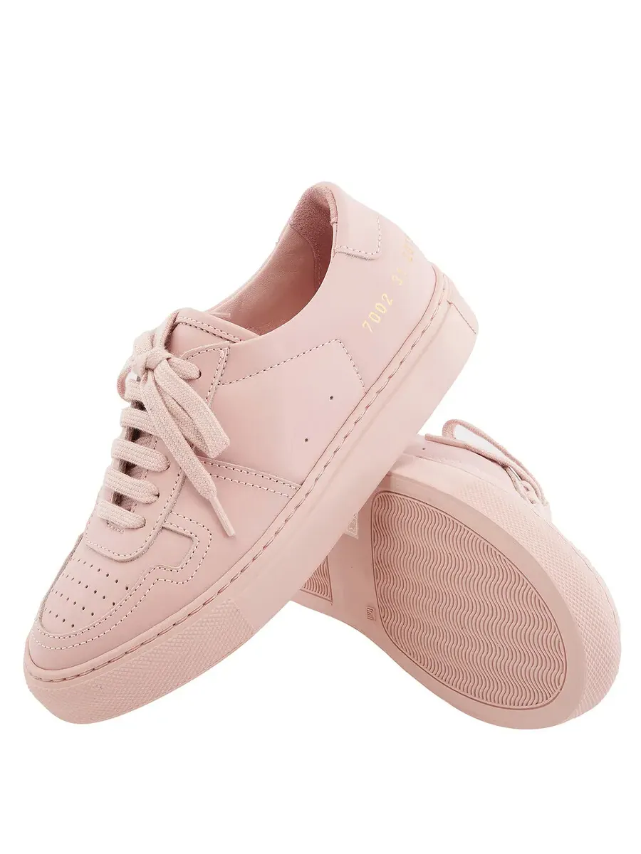 Кеды Common Projects Kids BBall низкие — изображение 2 из 4, пудровый розовый