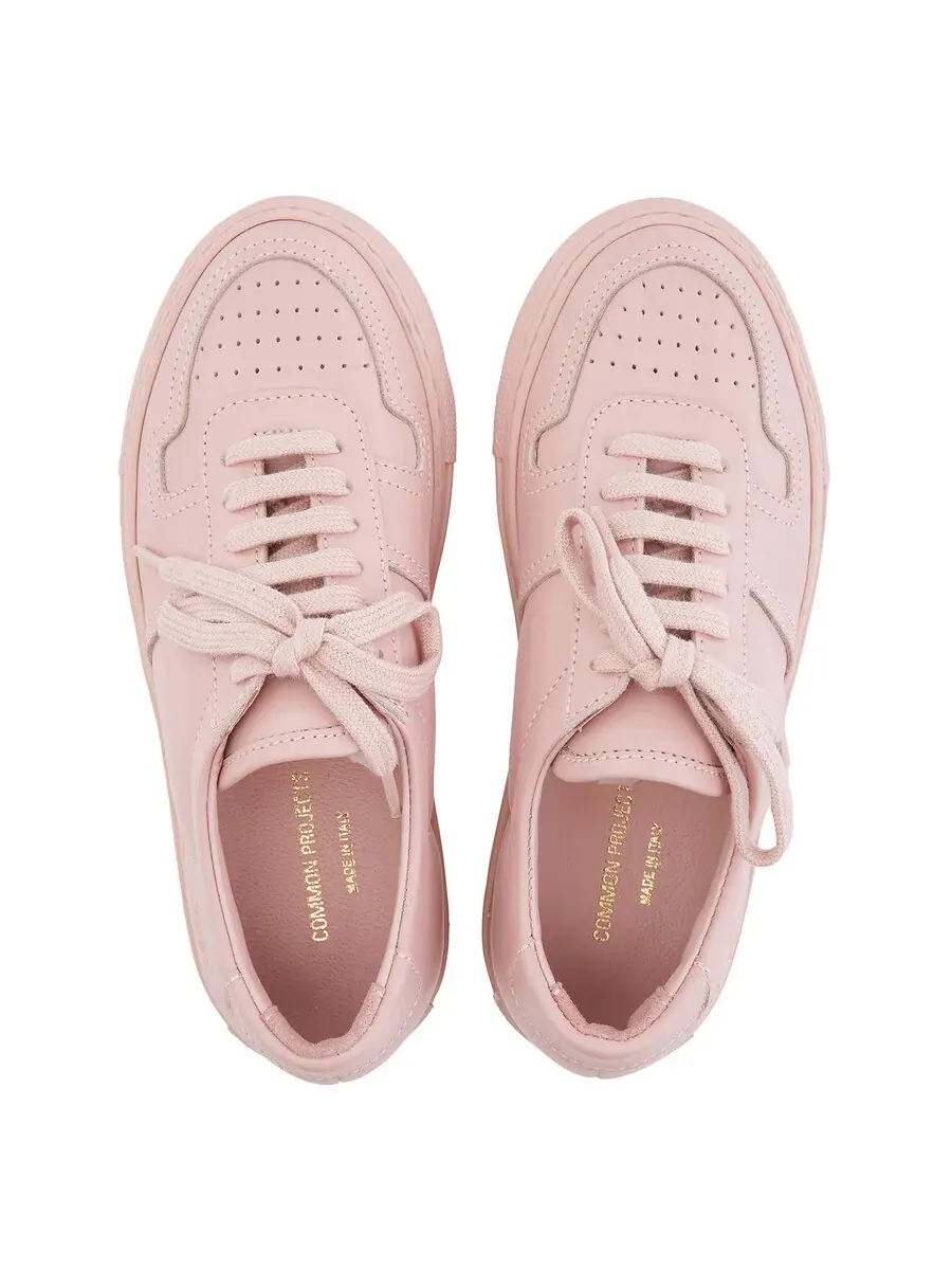 Кеды Common Projects Kids BBall низкие — изображение 3 из 4, пудровый розовый