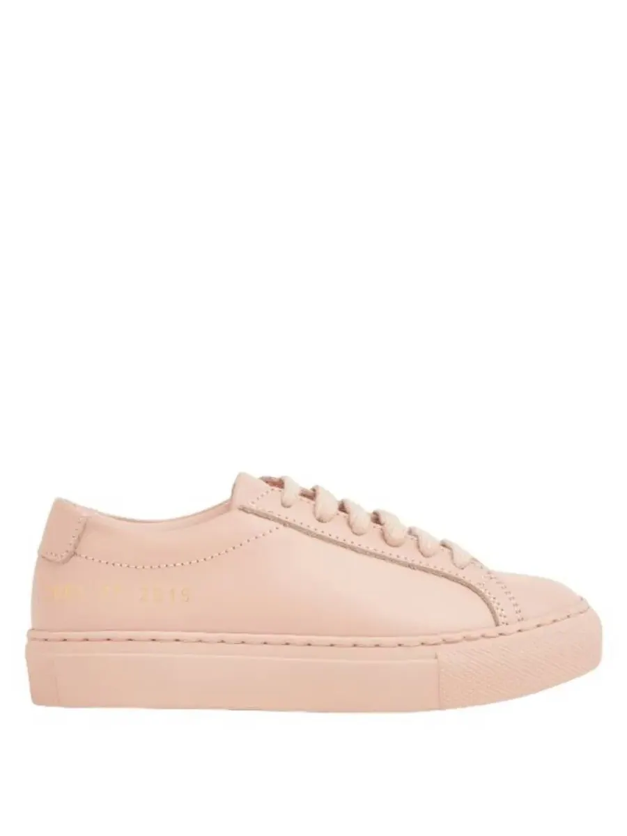 Кроссовки Common Projects Kids Original Achilles Low Top — розовый