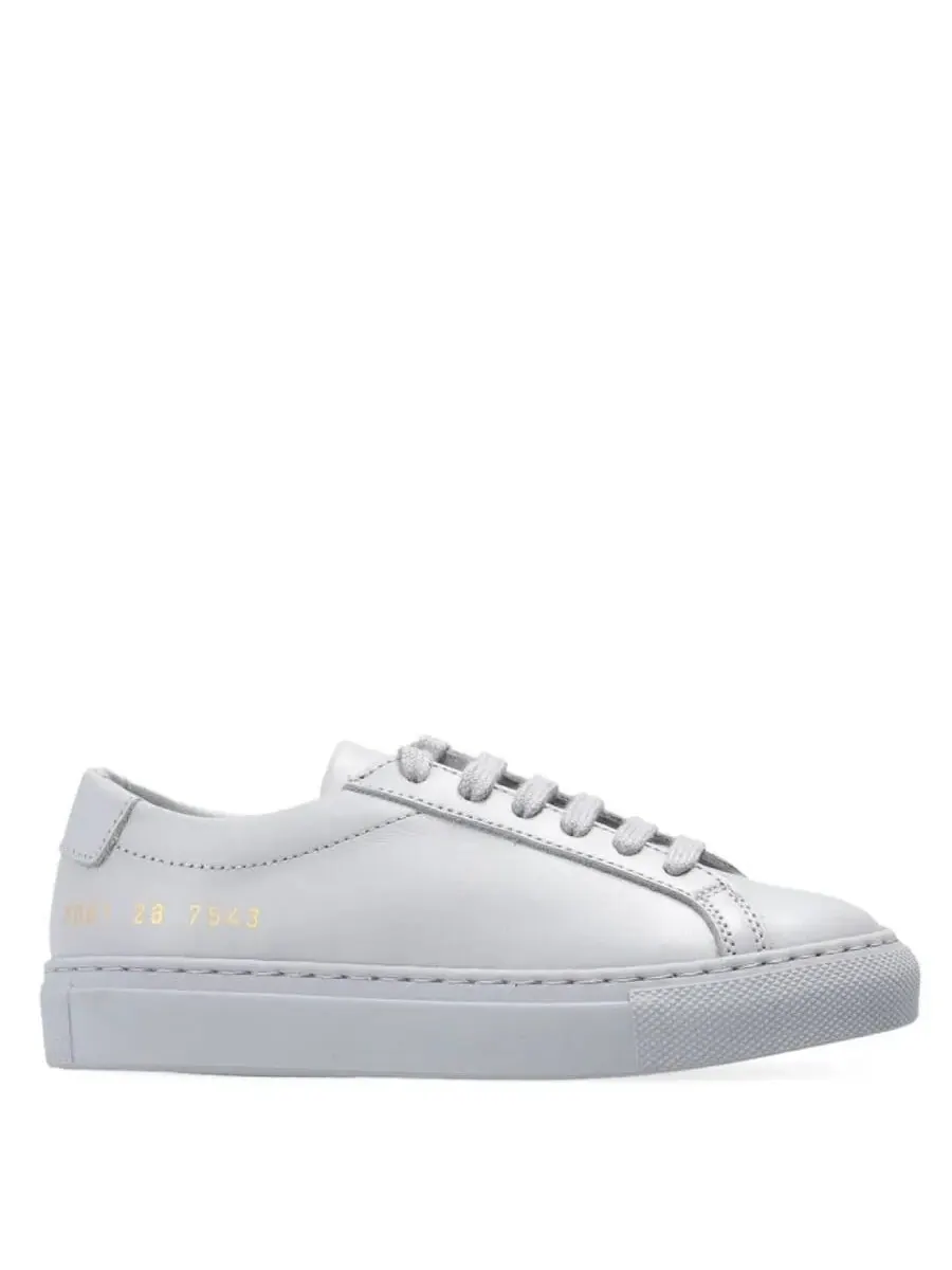 Кроссовки Common Projects Kids Original Achilles Low Top — изображение 1 из 4, серый