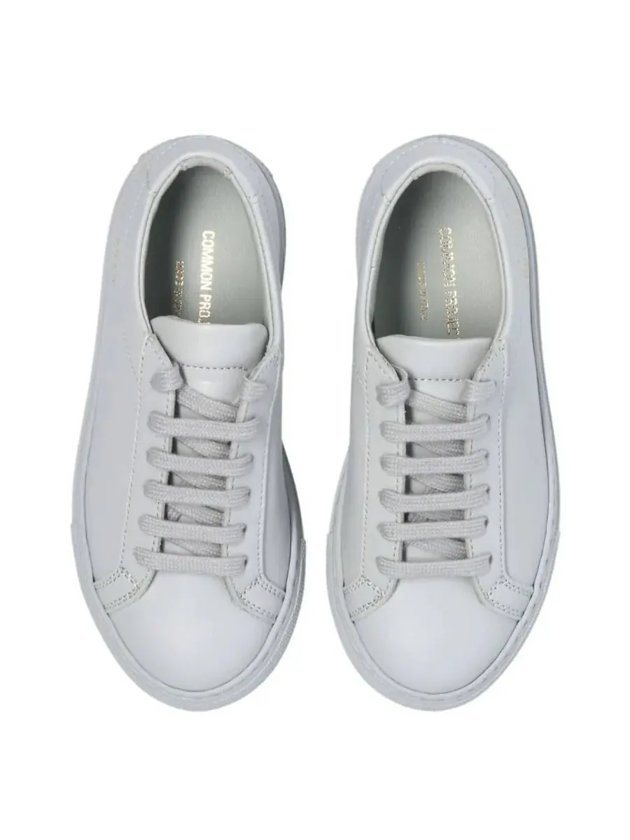 Кроссовки Common Projects Kids Original Achilles Low Top — изображение 4 из 4, серый