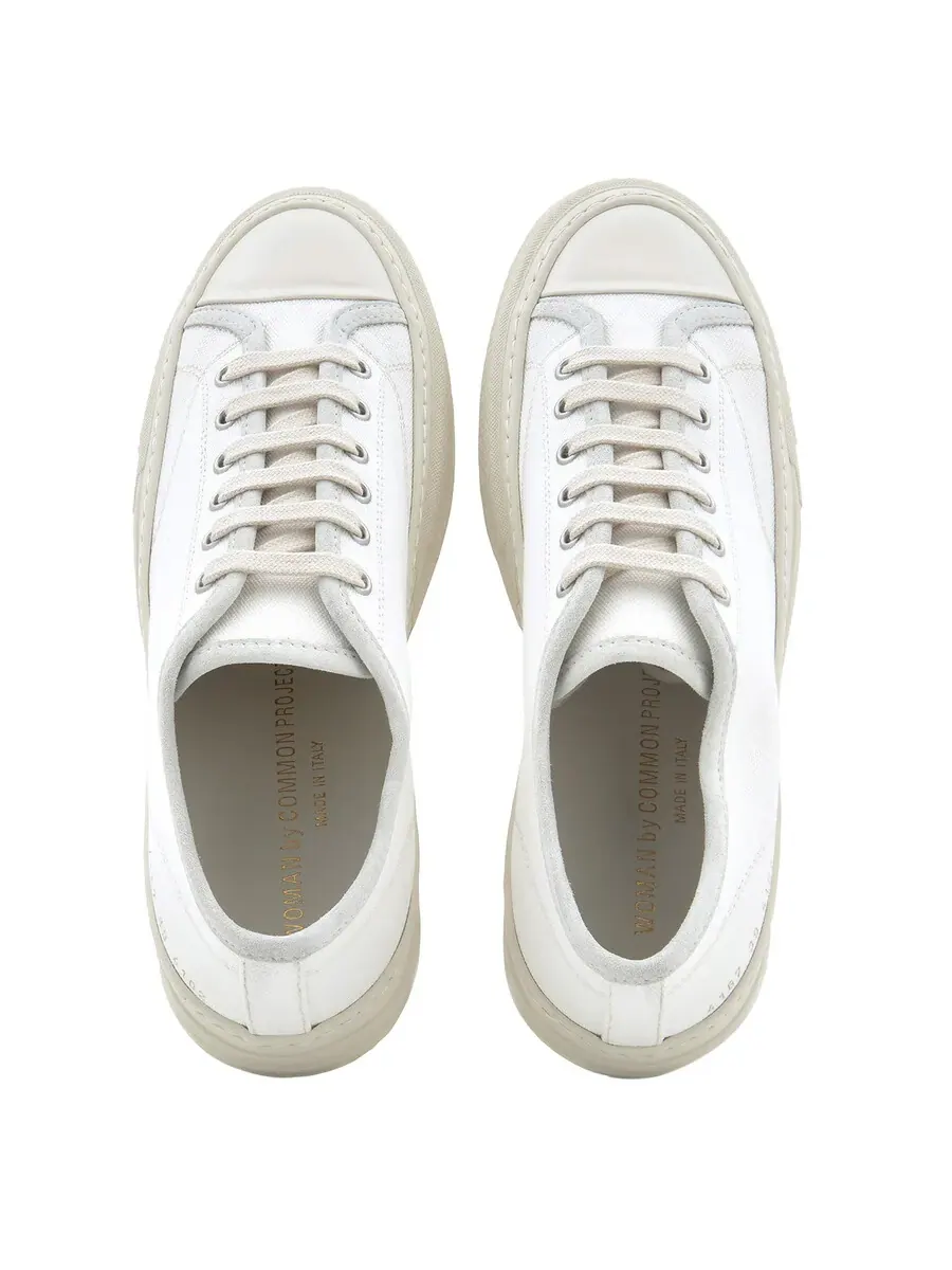 Кроссовки Common Projects Tournament Canvas — изображение 4 из 4, белый