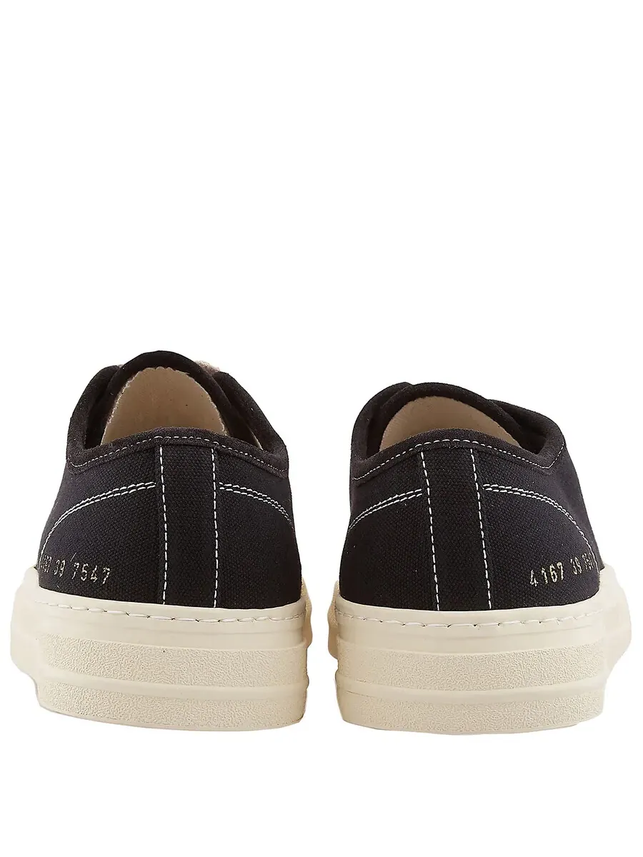 Кроссовки Common Projects Tournament Canvas — изображение 4 из 4, черный