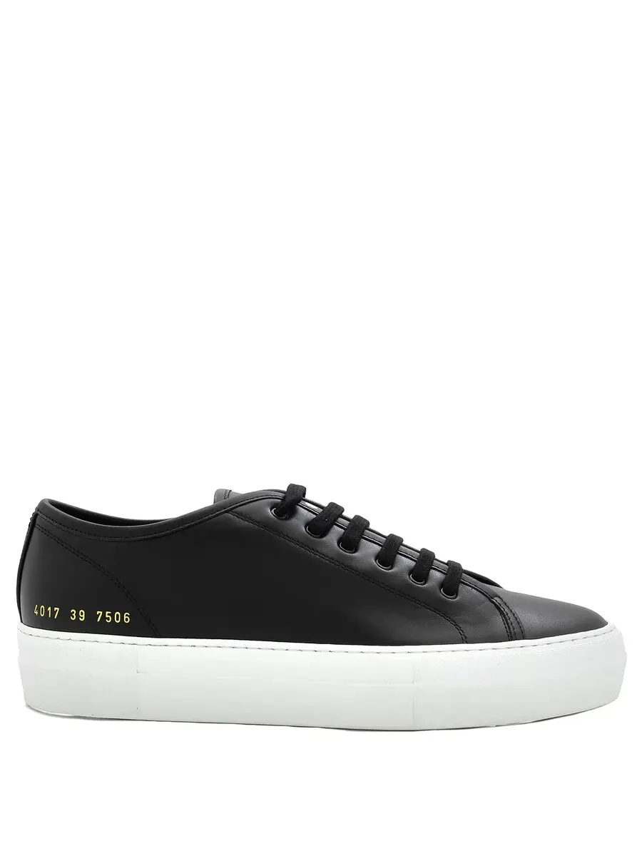 Кроссовки Common Projects Tournament Low-Top из кожи