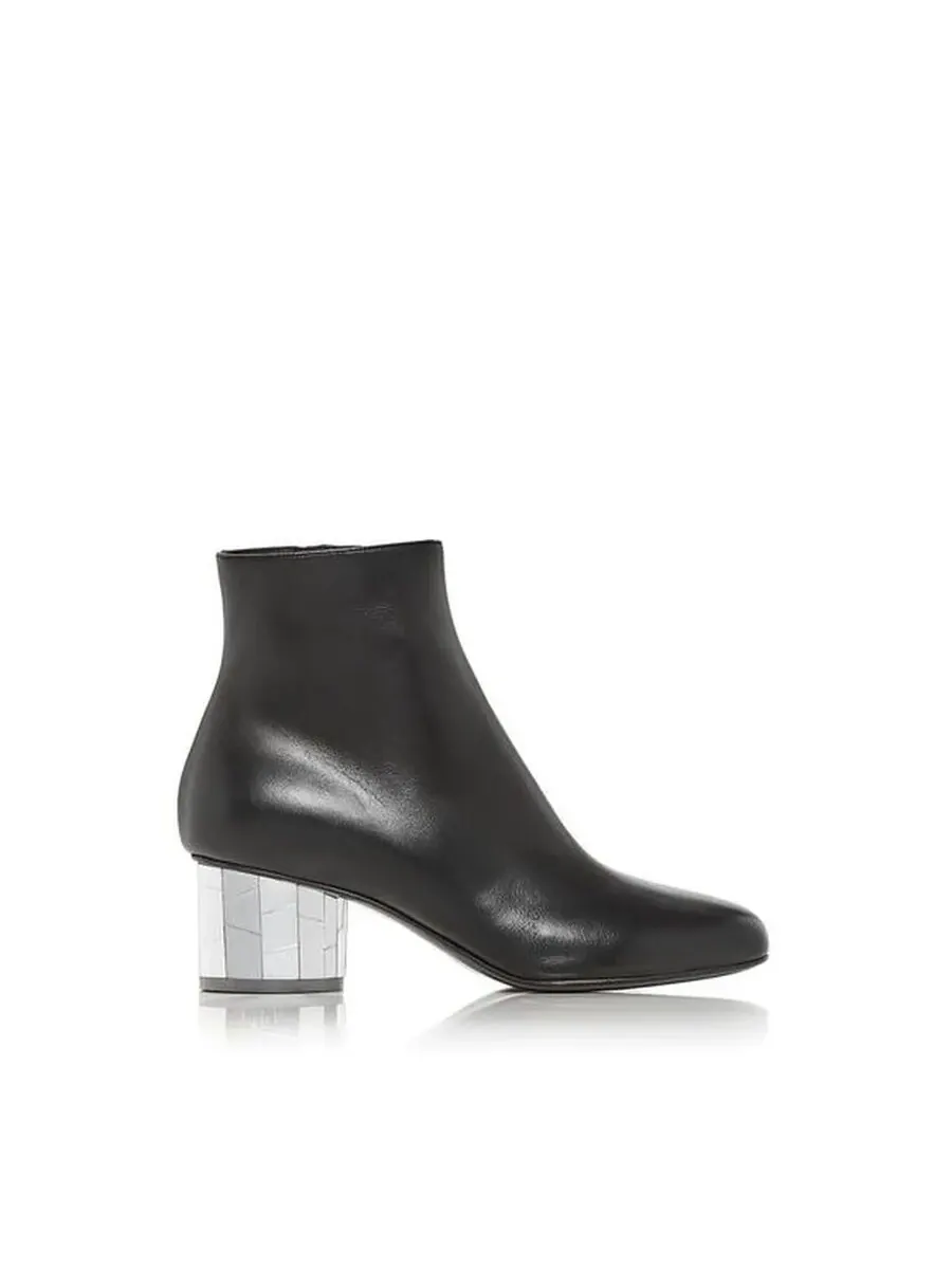 Ботильоны Ferragamo Black Florrie с блок-каблуком 55 — изображение 1 из 1, черный