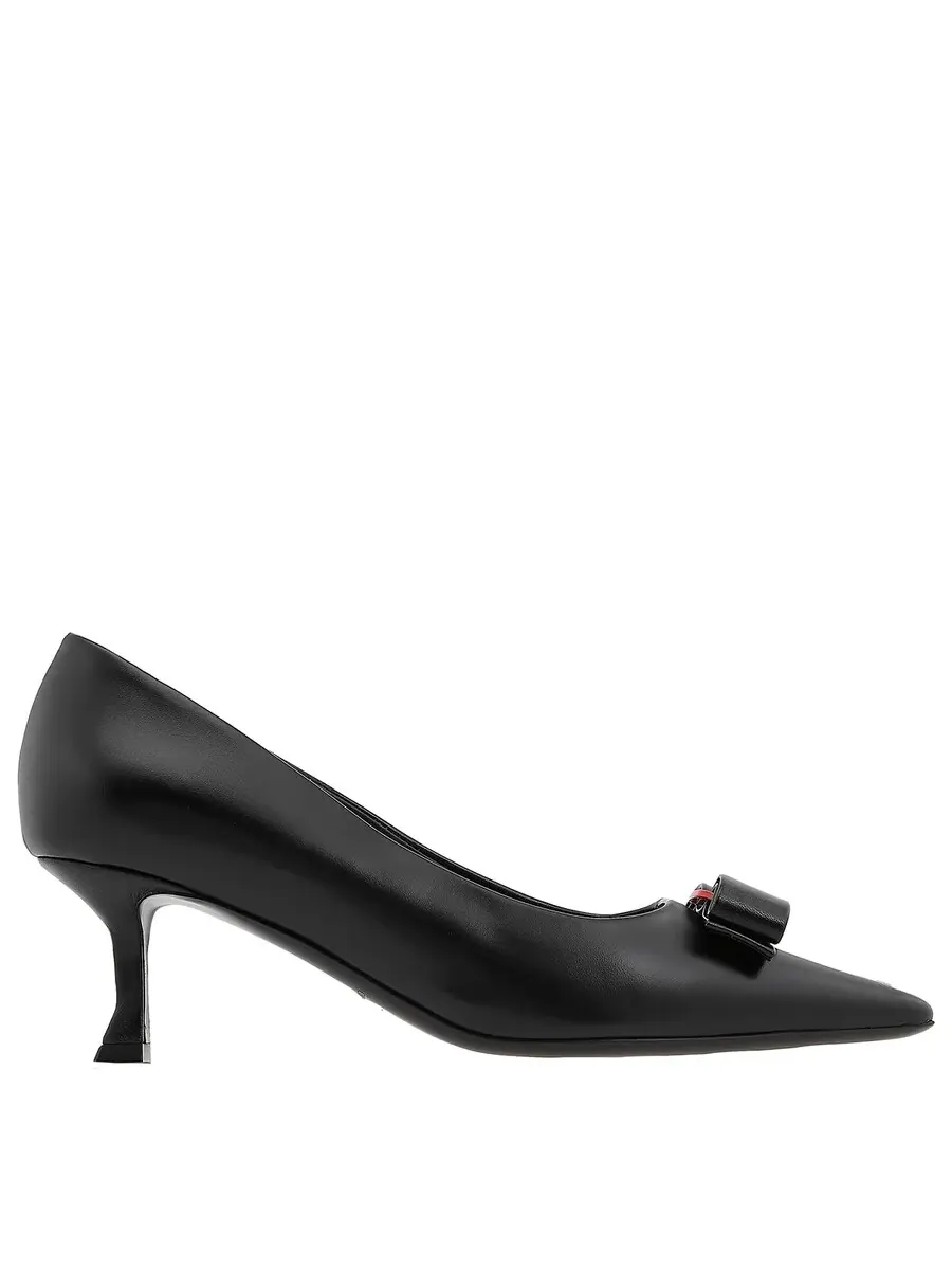 Черные туфли Ferragamo Vara Bow — изображение 1 из 4, черный